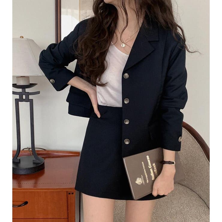 ショート丈 ジャケット スカート セット | Bifrost | 詳細画像6 