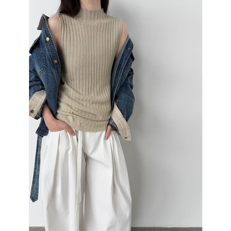 ベルト付き デニムジャケット | Bifrost | 詳細画像11 