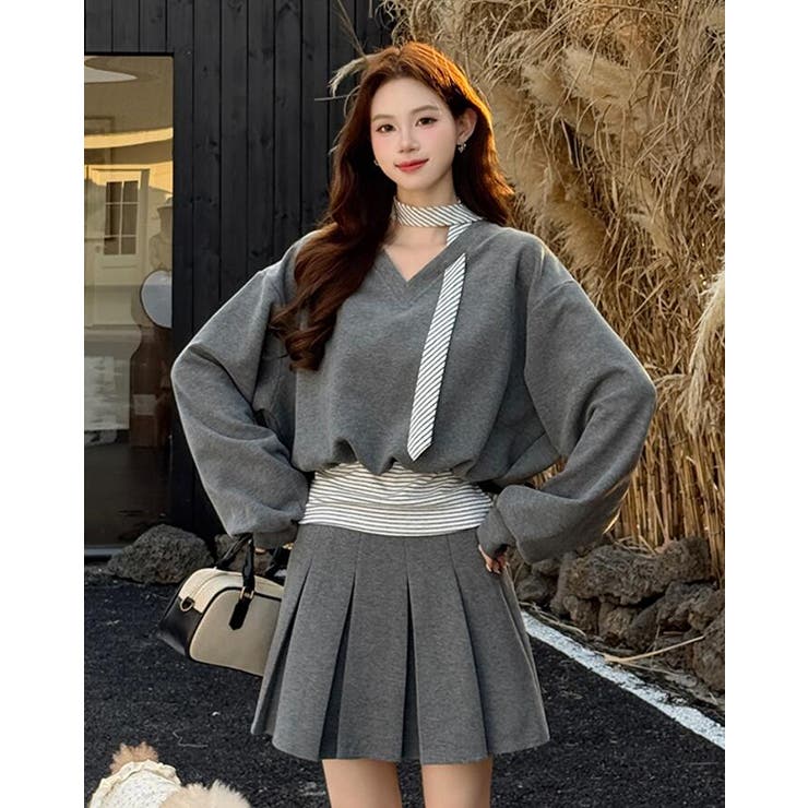 スウェット プリーツショーツ セットアップ | Bifrost | 詳細画像3 