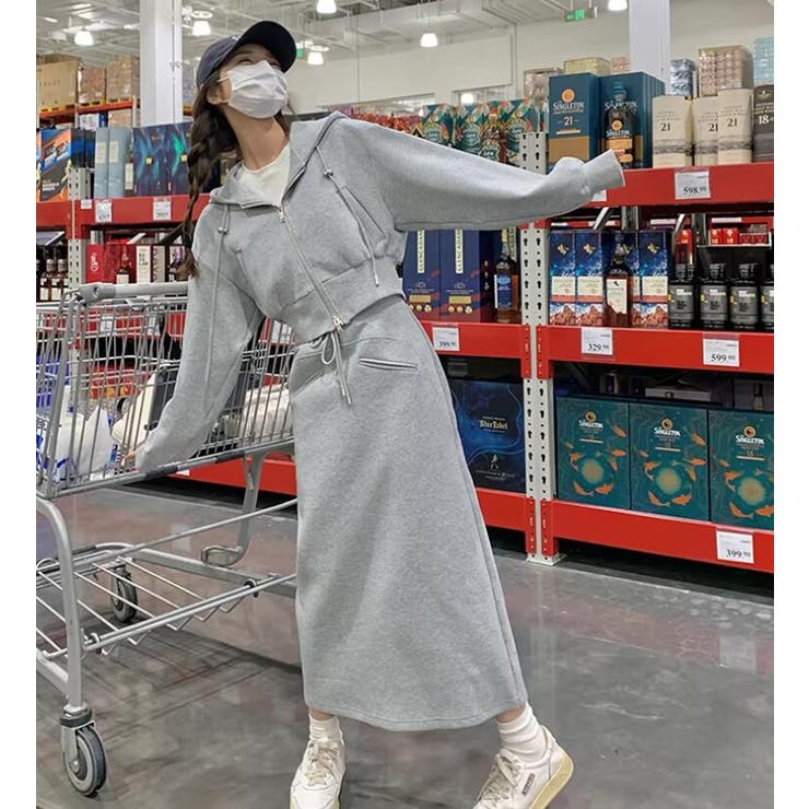 パーカー スカート セットアップ | Bifrost | 詳細画像4 