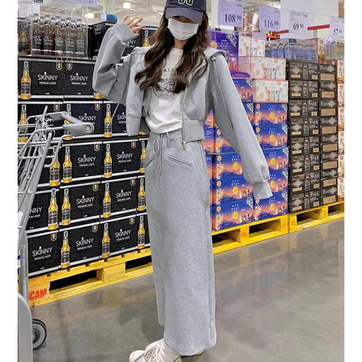 パーカー スカート セットアップ | Bifrost | 詳細画像6 