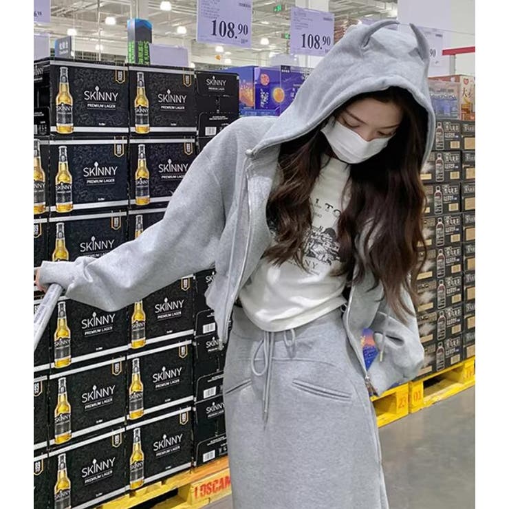 パーカー スカート セットアップ | Bifrost | 詳細画像9 