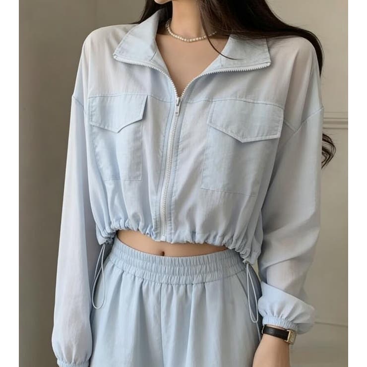 ショート丈 シアーブルゾン | Bifrost | 詳細画像3 