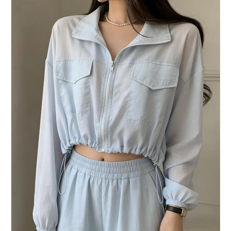 ショート丈 シアーブルゾン | Bifrost | 詳細画像8 