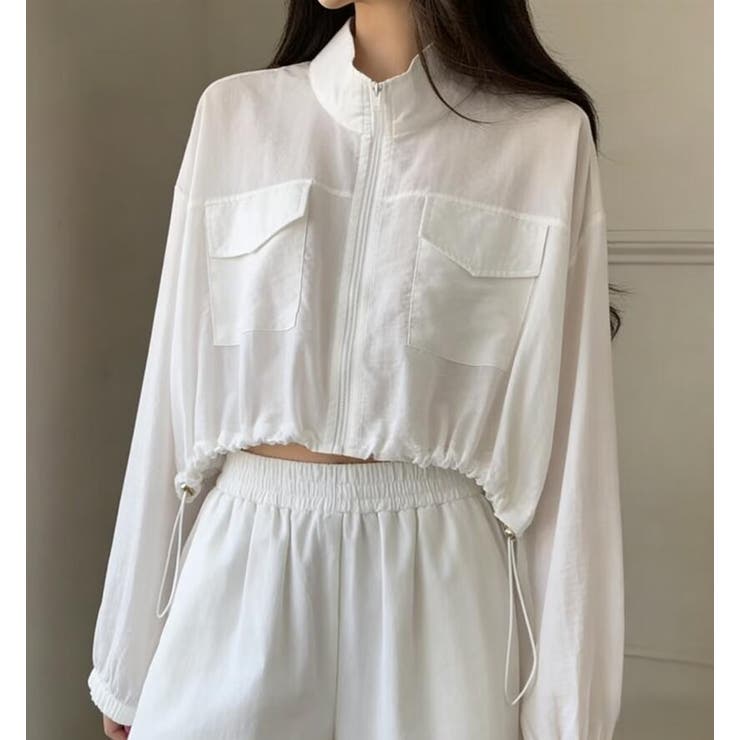 ショート丈 シアーブルゾン | Bifrost | 詳細画像10 