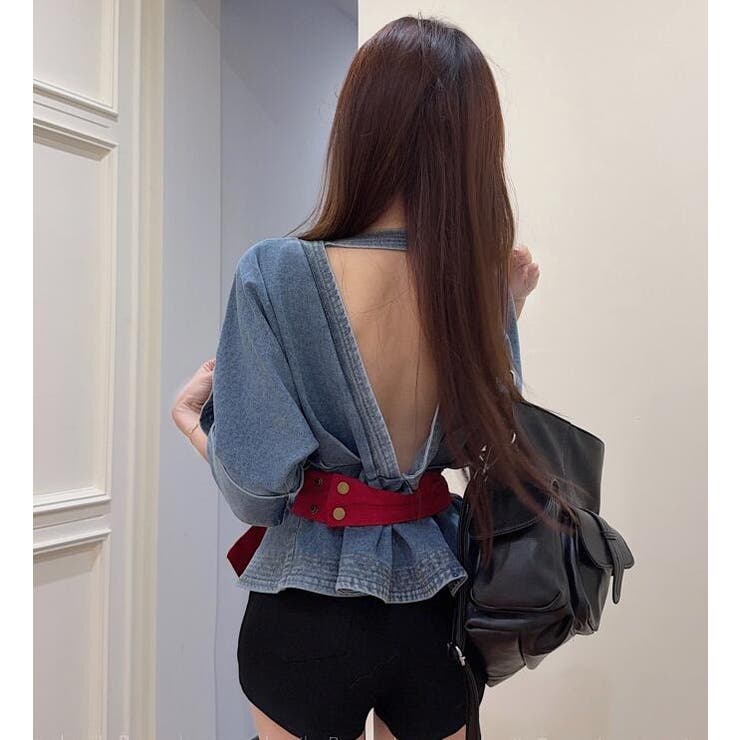 V ネック ドレープ | Bifrost | 詳細画像1 