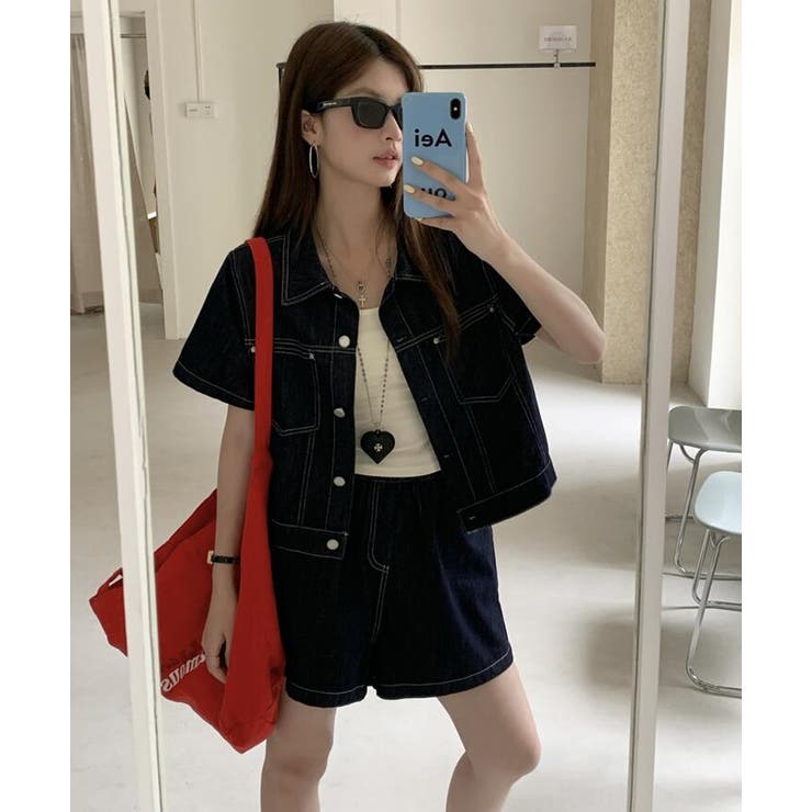 セットアップ【韓国ファッション】[品番：UZ000014025]｜Bifrost