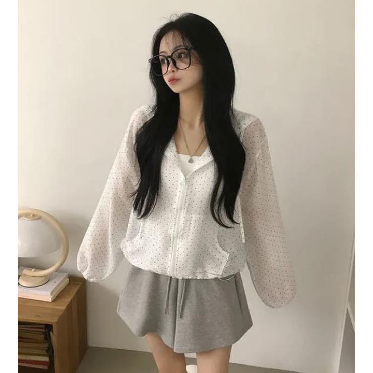 ホワイト | ブラウス【韓国ファッション】 | Bifrost