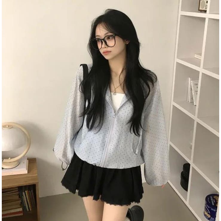 ブルー | ブラウス【韓国ファッション】 | Bifrost