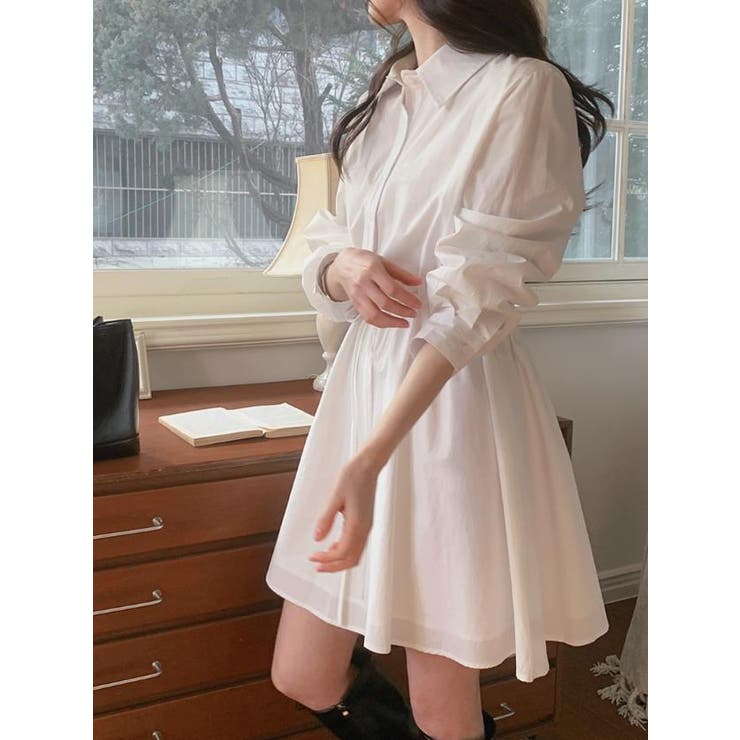 シャツワンピース【韓国ファッション】 | Bifrost | 詳細画像3 