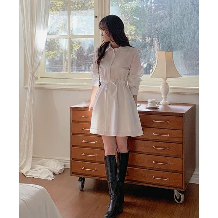 シャツワンピース【韓国ファッション】 | Bifrost | 詳細画像4 