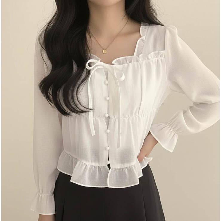 ブラウス【韓国ファッション】 | Bifrost | 詳細画像1 