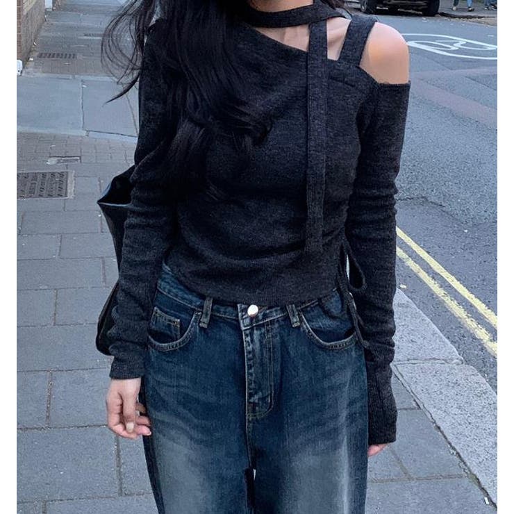 ライトグレー | カットソー【韓国ファッション】 | Bifrost