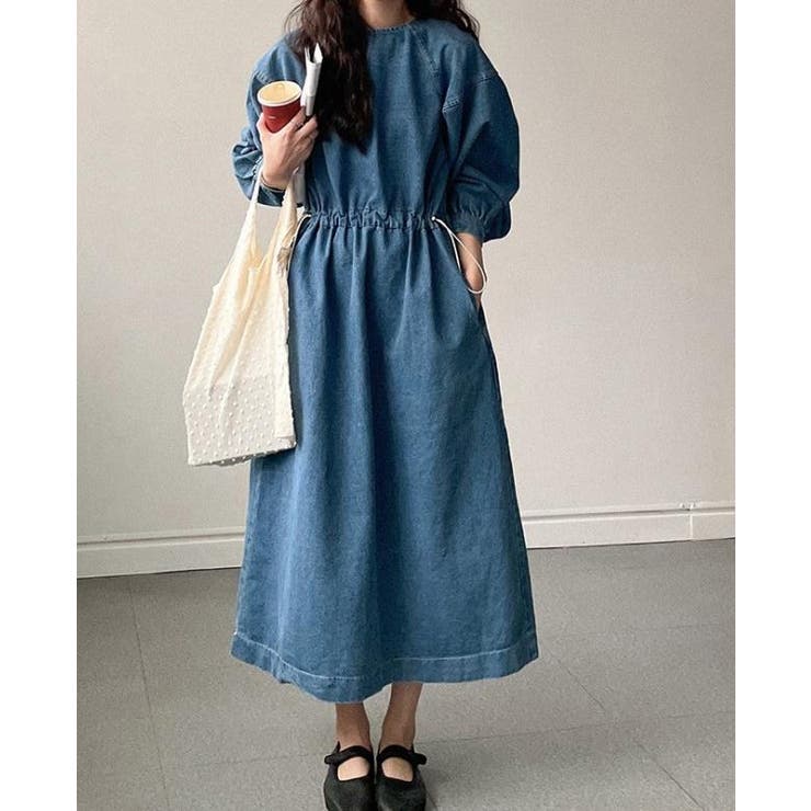 デニムワンピ【韓国ファッション】 | Bifrost | 詳細画像2 