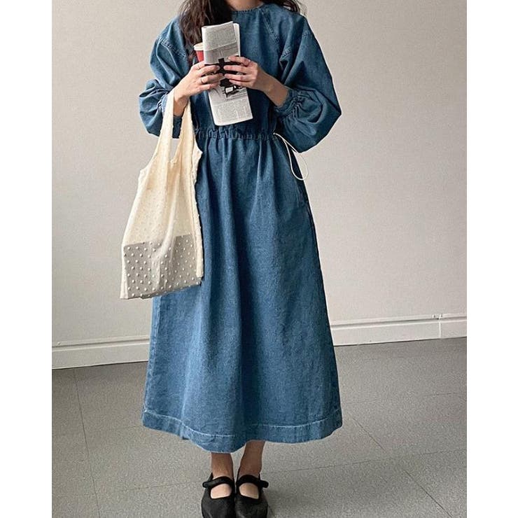 デニムワンピ【韓国ファッション】 | Bifrost | 詳細画像3 