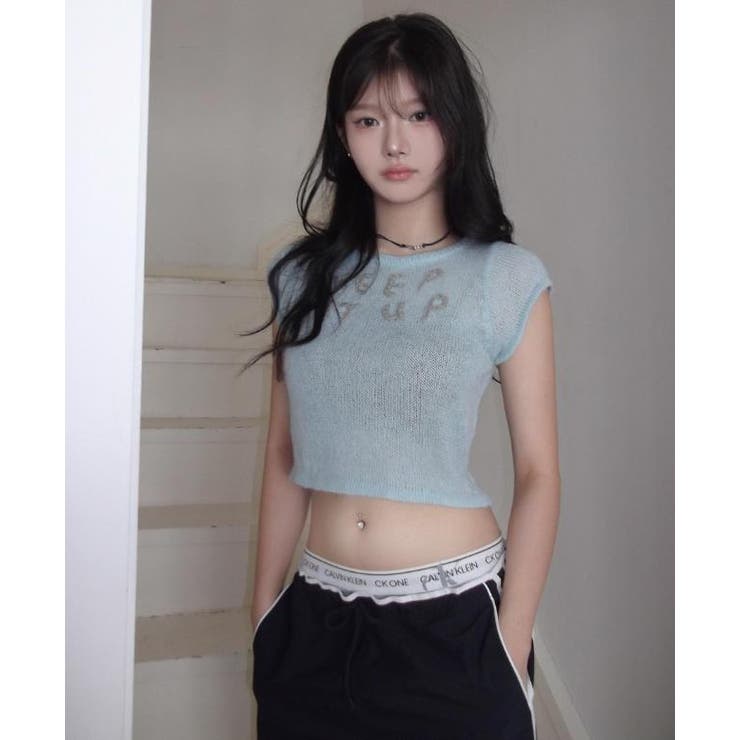 ライトブルー | Ｔシャツ【韓国ファッション】 | Bifrost