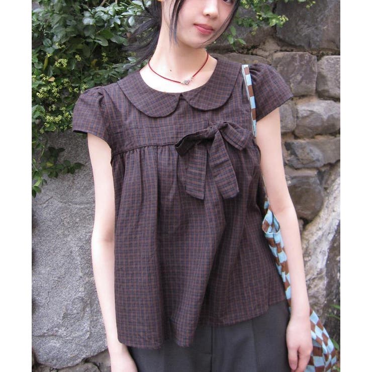 ブラウン | ブラウス【韓国ファッション】 | Bifrost