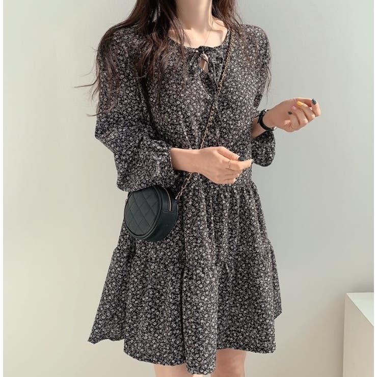 ブラック | ワンピース【韓国ファッション】 | Bifrost