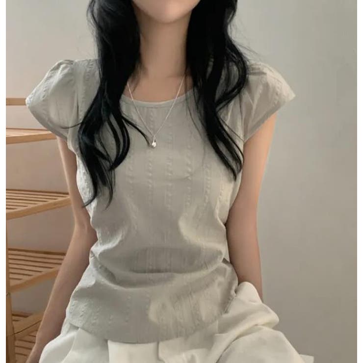 グレー | ブラウス【韓国ファッション】 | Bifrost