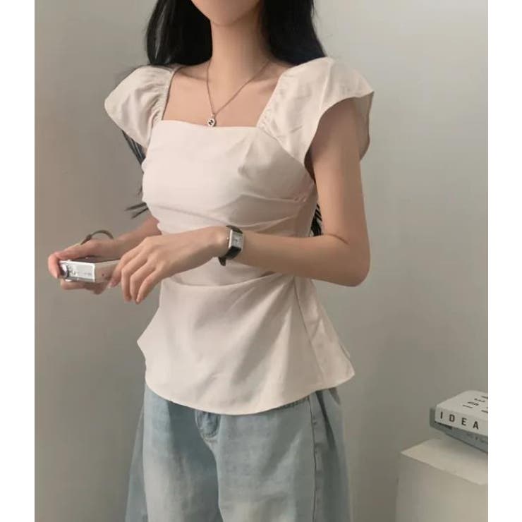 アイボリー | ブラウス【韓国ファッション】 | Bifrost