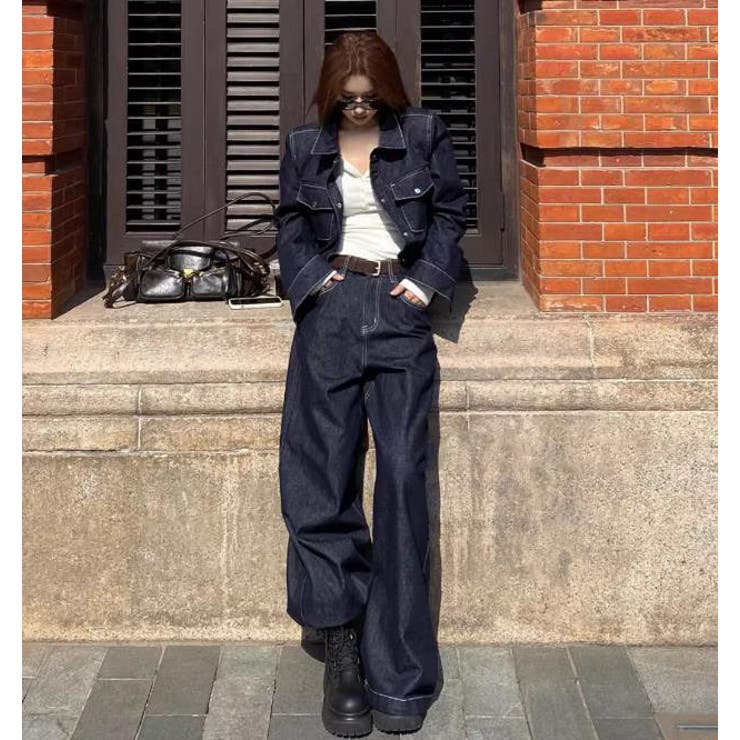 ブルー | セットアップ【韓国ファッション】 | Bifrost