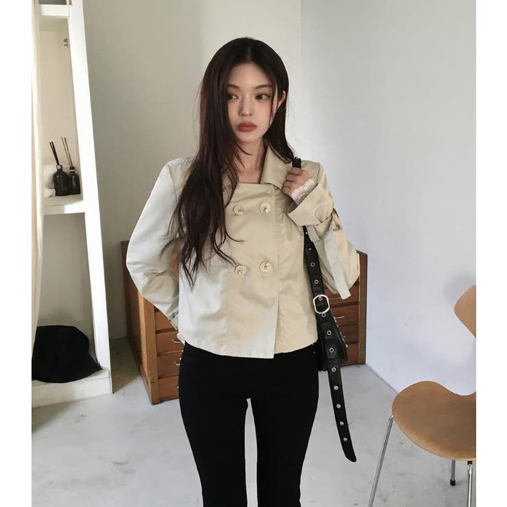 ショートコート【韓国ファッション】 | Bifrost | 詳細画像1 