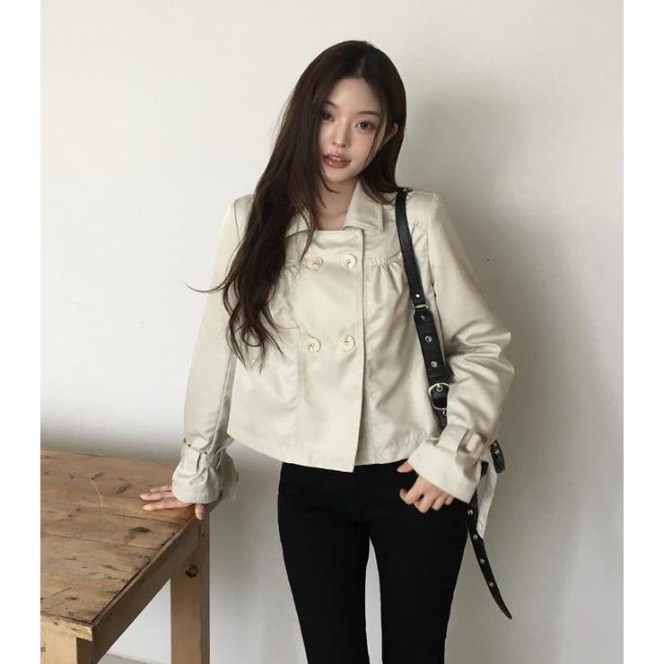 ショートコート【韓国ファッション】 | Bifrost | 詳細画像8 