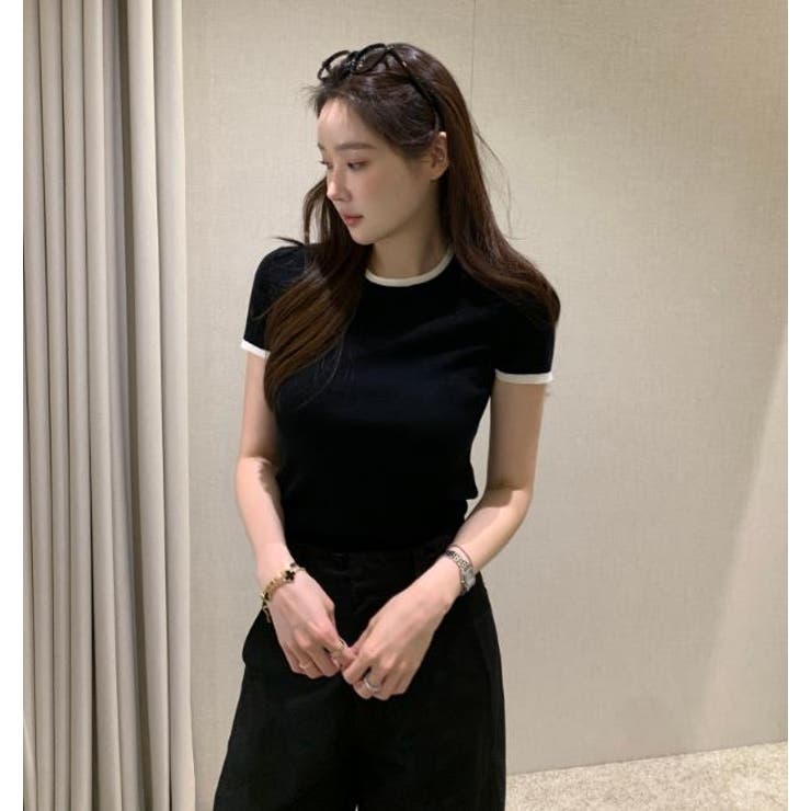 ブラック | Ｔシャツ【韓国ファッション】 | Bifrost