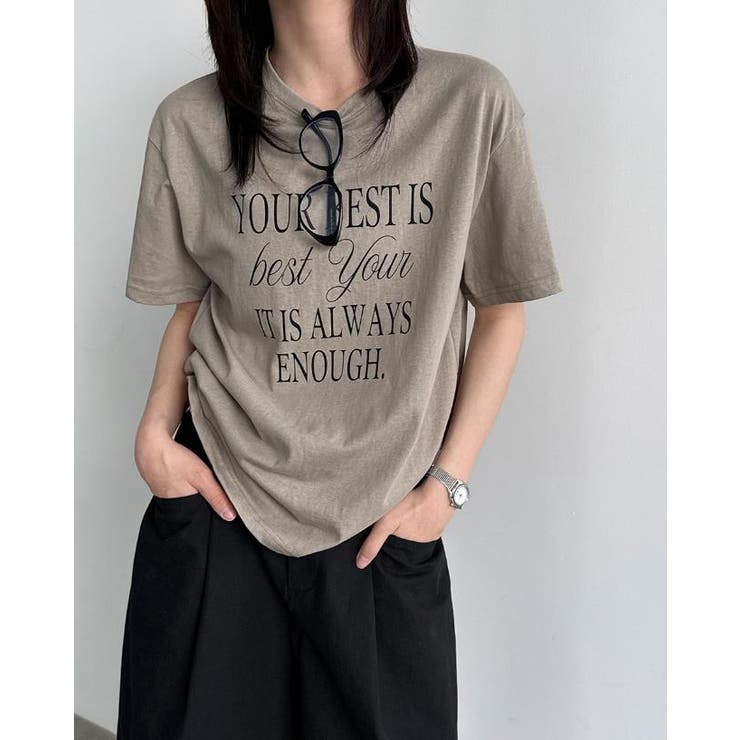 キャメル | Ｔシャツ【韓国ファッション】 | Bifrost
