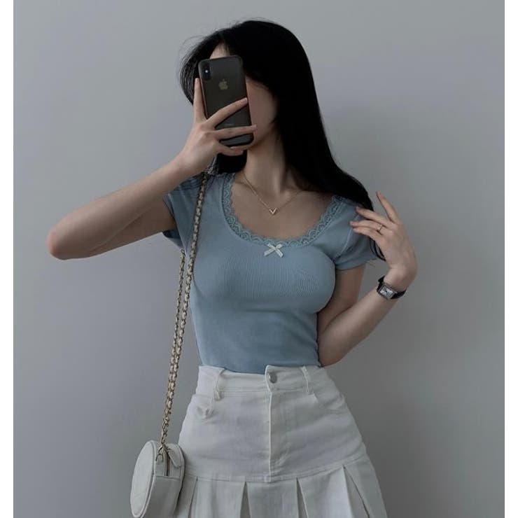 ブルー | Ｔシャツ【韓国ファッション】 | Bifrost