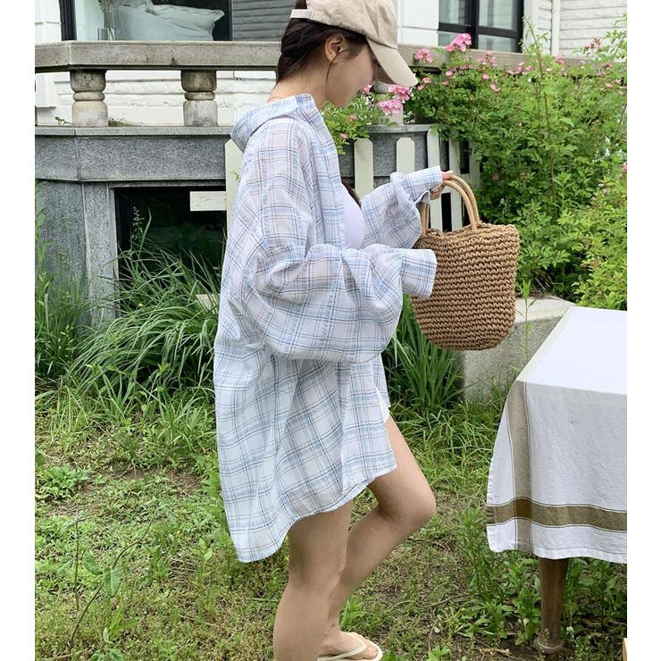 A129】Tシャツ beauty:beast ガメラ3※サイズ不明※ グリッド柄 ルーズ