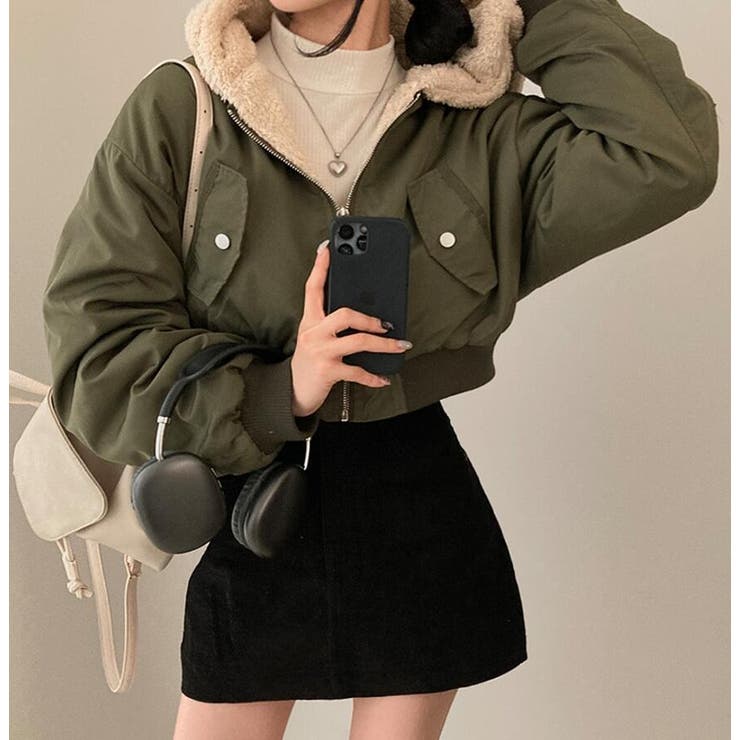 パーカー フリースライニング ショート丈[品番：UZ000011215]｜Bifrost