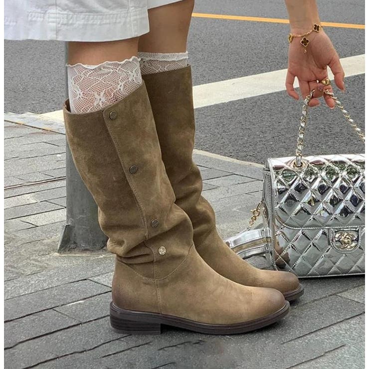 キャメル | ブーツ【韓国ファッション】 | Bifrost