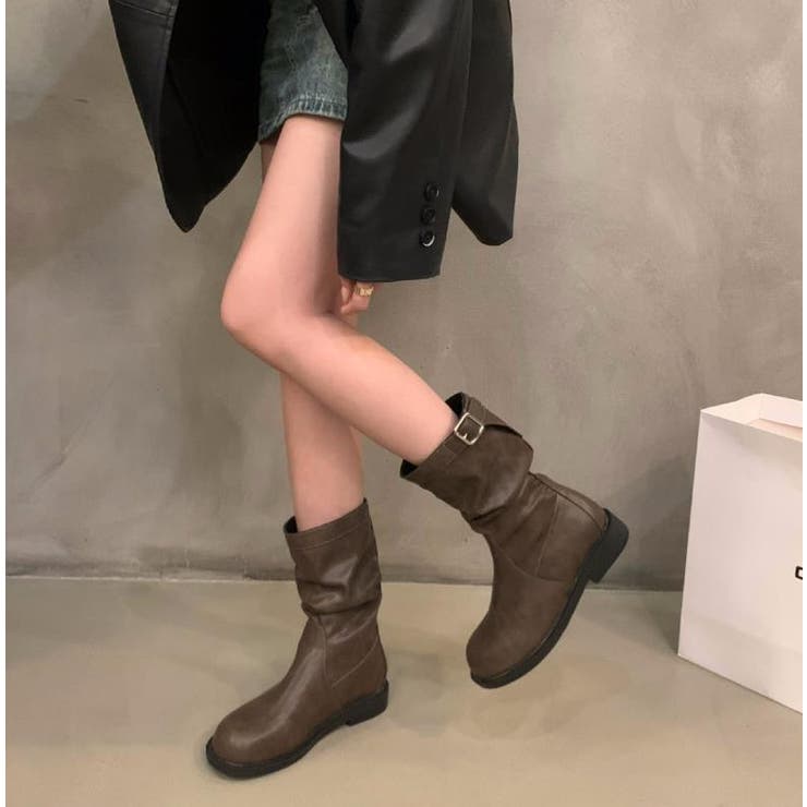 ブラウン | ショートブーツ【韓国ファッション】 | Bifrost