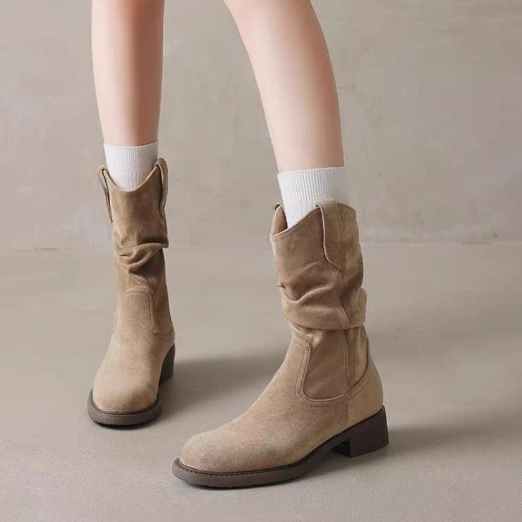 キャメル | ショートブーツ【韓国ファッション】 | Bifrost