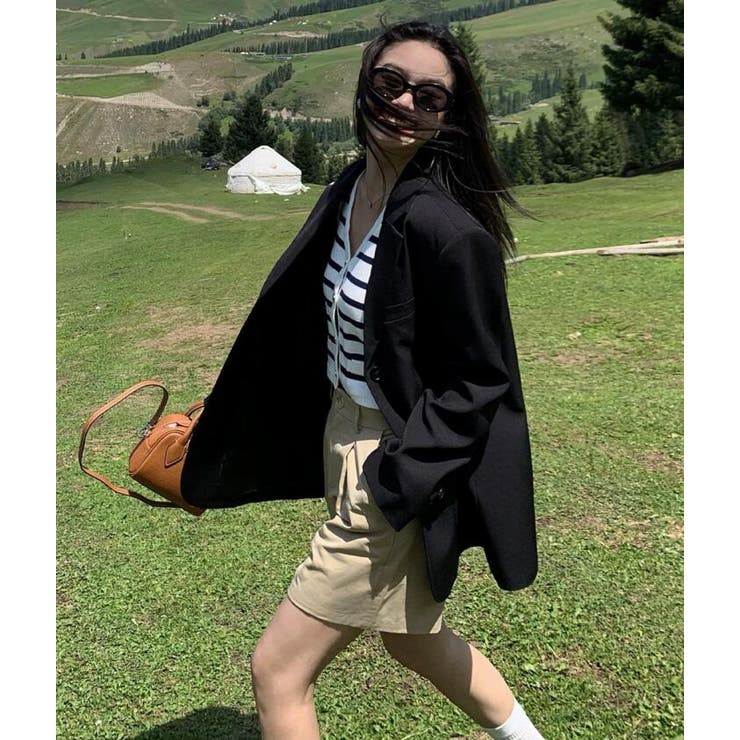 背面リボンディテールオーバーサイズブレザー | Bifrost | 詳細画像3 