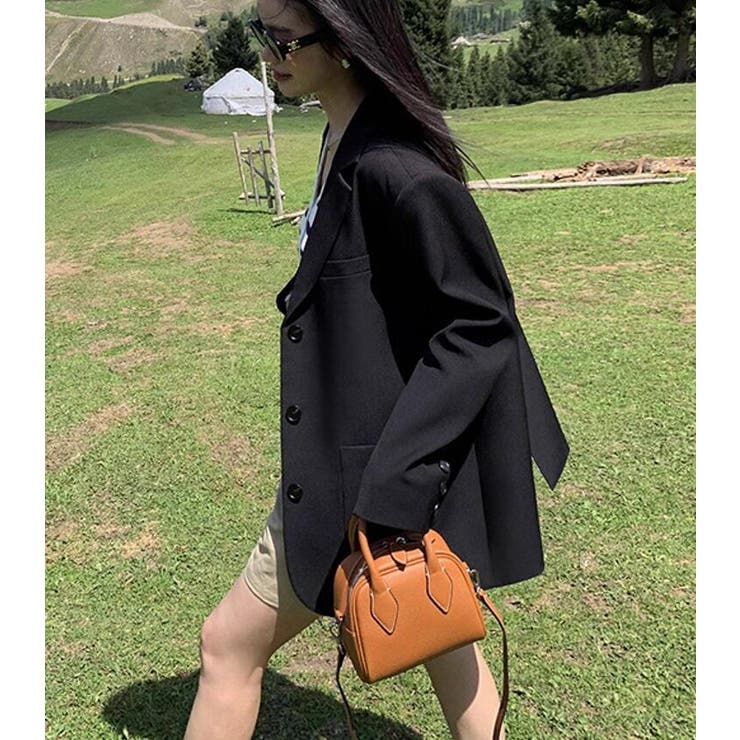 背面リボンディテールオーバーサイズブレザー | Bifrost | 詳細画像6 