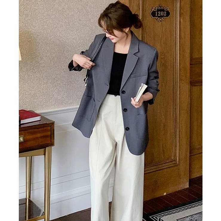 背面リボンディテールオーバーサイズブレザー | Bifrost | 詳細画像10 