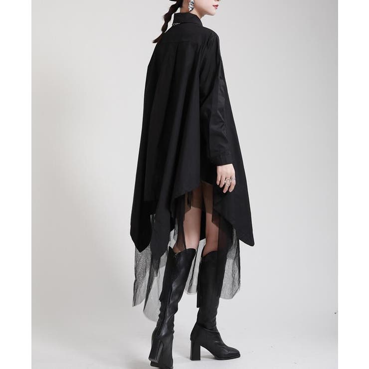 不規則デザインブラウスワンピース | Bifrost | 詳細画像13 