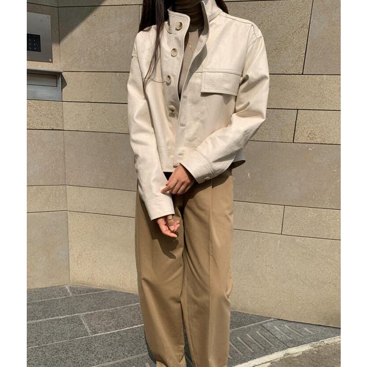 ボタンデザインレザージャケット | Bifrost | 詳細画像11 