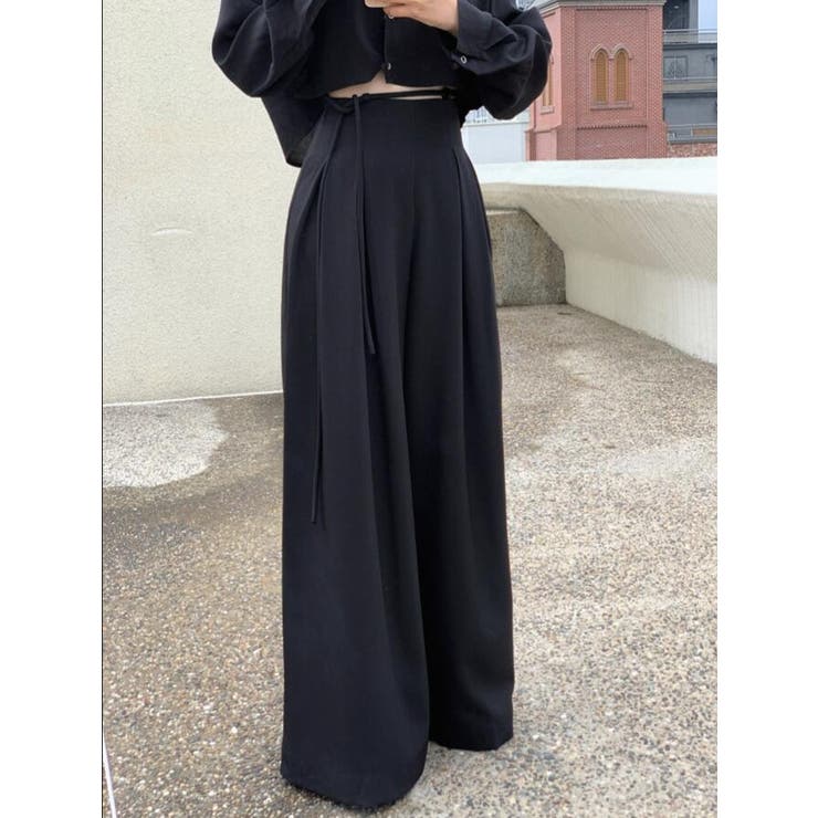 タックデザインワイドパンツ | Bifrost | 詳細画像1 