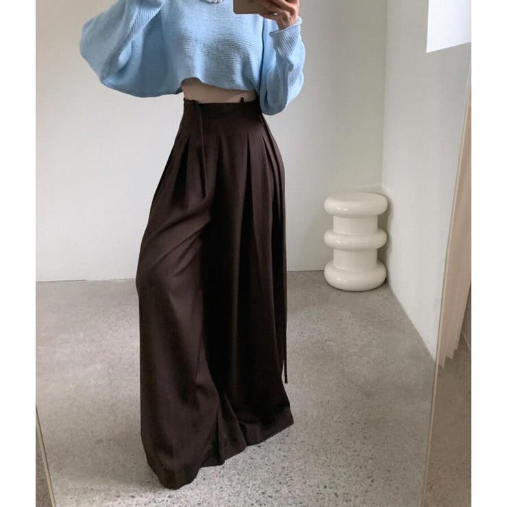 タックデザインワイドパンツ | Bifrost | 詳細画像2 