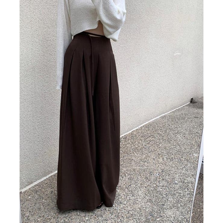 タックデザインワイドパンツ | Bifrost | 詳細画像8 