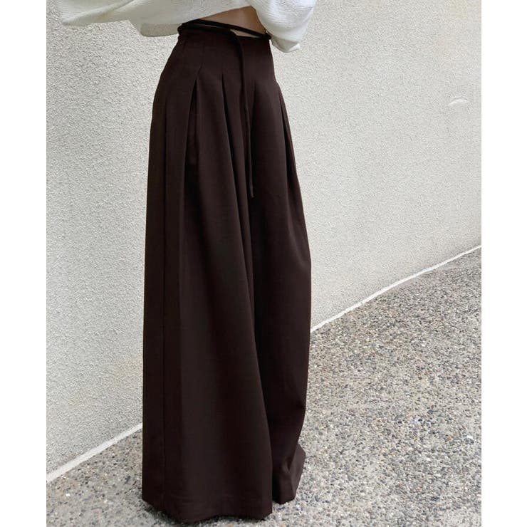 タックデザインワイドパンツ | Bifrost | 詳細画像9 