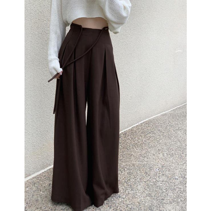 タックデザインワイドパンツ | Bifrost | 詳細画像10 