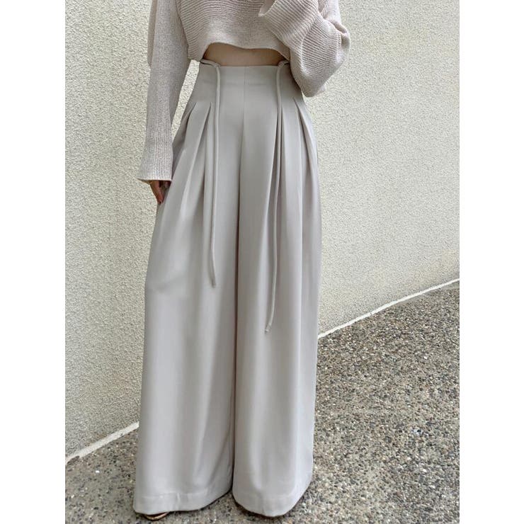 タックデザインワイドパンツ | Bifrost | 詳細画像13 