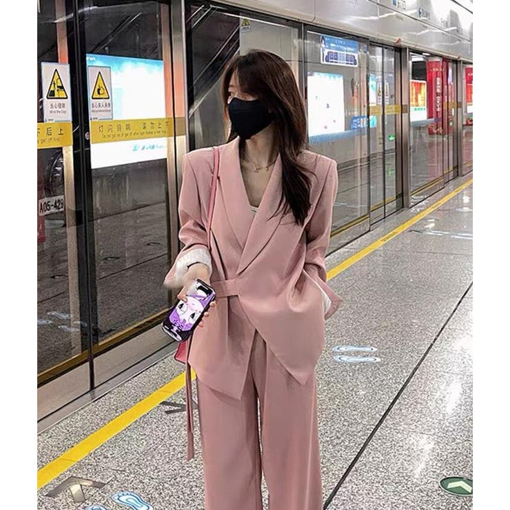 ウエストベルト付きスーツセット | Bifrost | 詳細画像2 