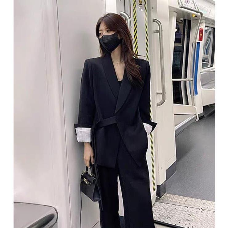 ウエストベルト付きスーツセット | Bifrost | 詳細画像3 