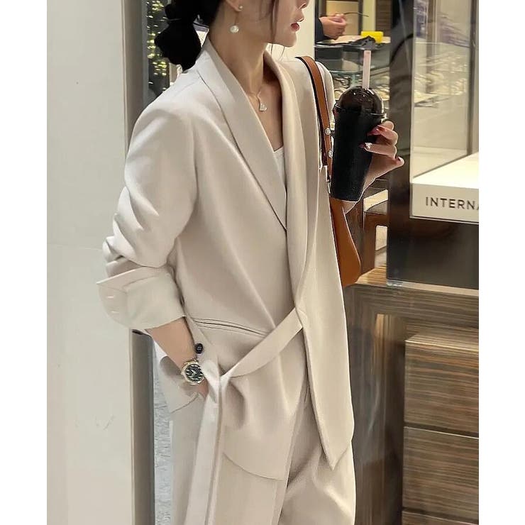 ウエストベルト付きスーツセット | Bifrost | 詳細画像4 