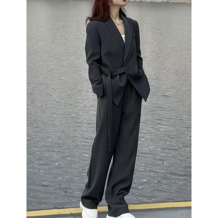 ウエストベルト付きスーツセット | Bifrost | 詳細画像6 